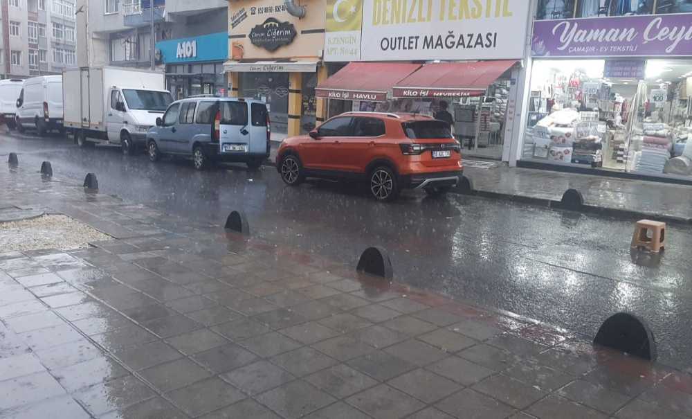 Yağan Yağmur Herkesi Sevindirdi