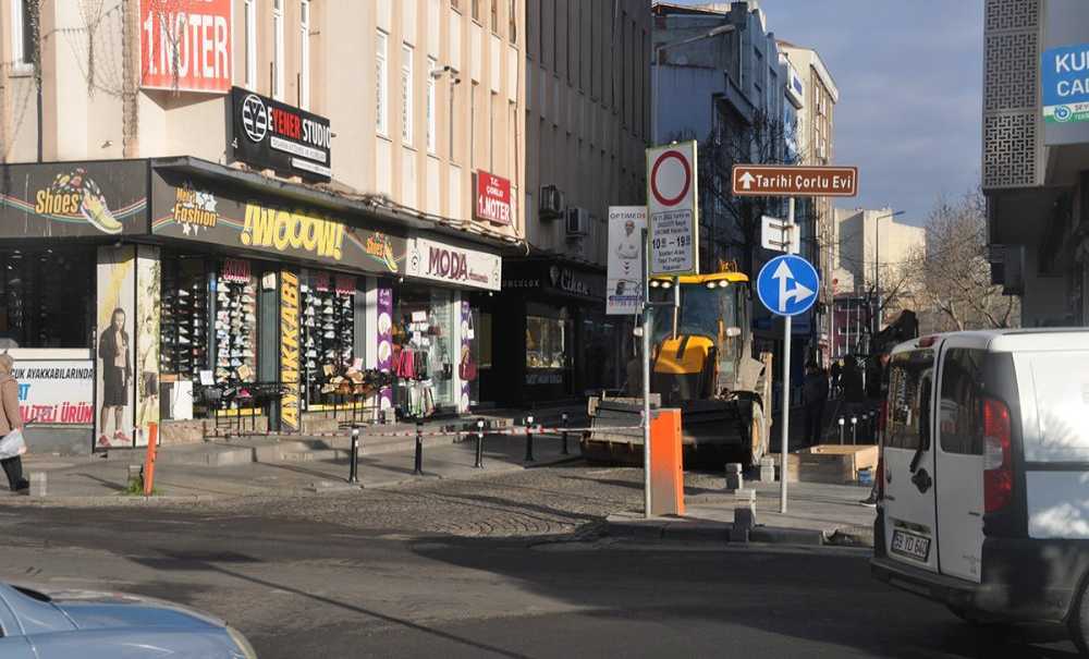 Yağmur Suyu Hattı İçin Çalışma Yapıldı