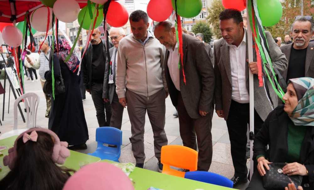 Yardım Kermesine Yoğun İlgi