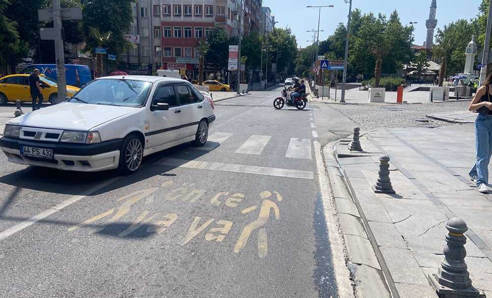 Yaya Geçitleri Yeniden Boyansın