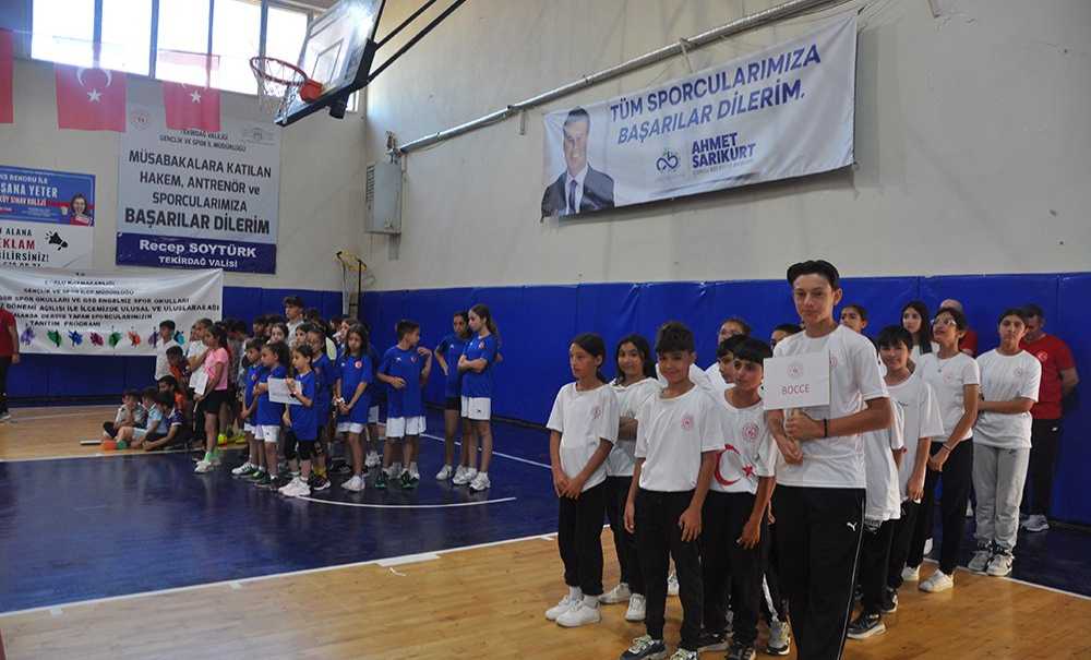 Yaz Spor Okullarının Açılışı Yapıldı