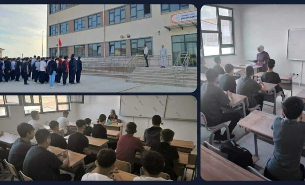 Yeni Açılan Meslek Lisesinde Eğitim Başladı