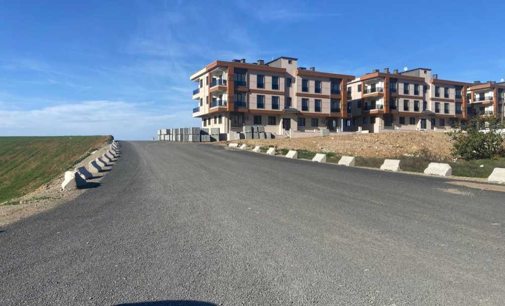 Yeni Açılan Yolun, Kaplaması Yapıldı