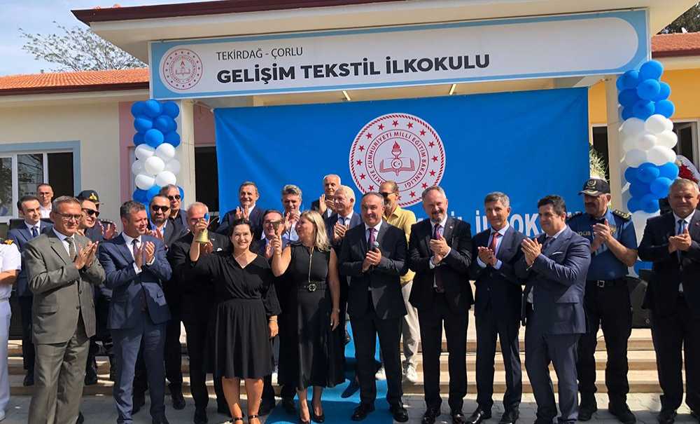 Yeni Okul Açılışıyla Ders Zili Çaldı