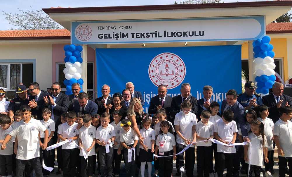 Yeni Okul Açılışıyla Ders Zili Çaldı