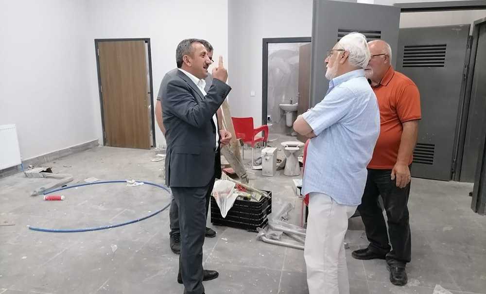 Yenice Mahallesi'ndeki Okul İnşaatı Bitmek Üzere