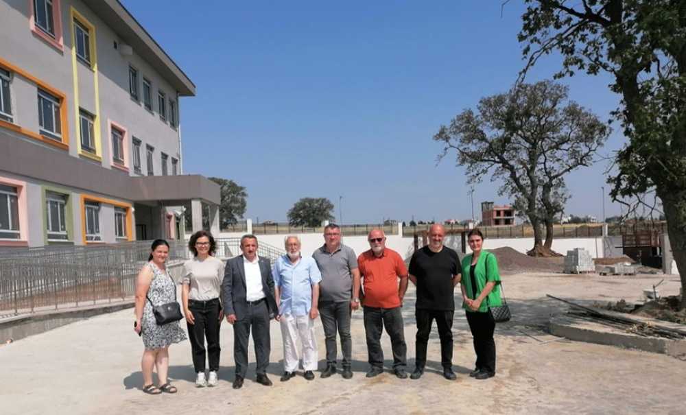 Yenice Mahallesi'ndeki Okul İnşaatı Bitmek Üzere