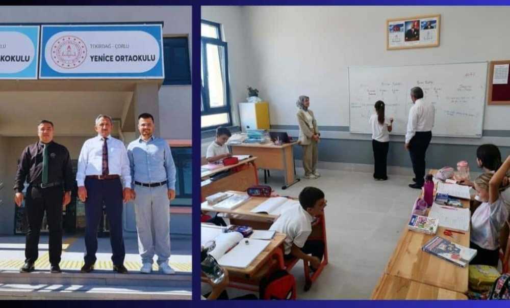 Yıkılan Okul, Yeniden Eğitime Başladı