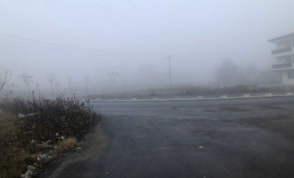 Yoğun Sis Çorlu'da Etkili Oldu