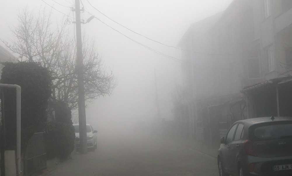 Yoğun Sis Etkili Oldu