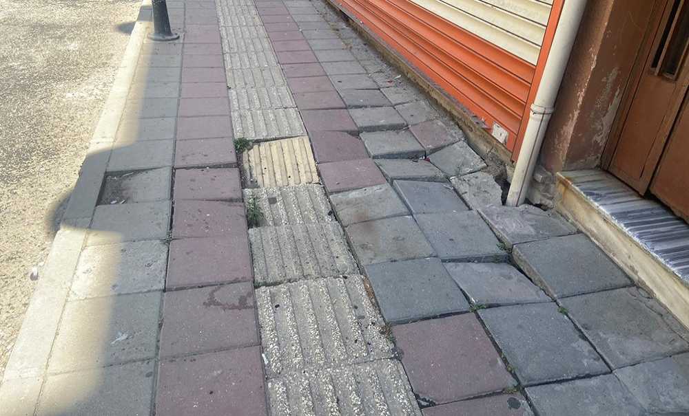 Yoldaki Çalışmalar Yarım Yamalak Yapıldı
