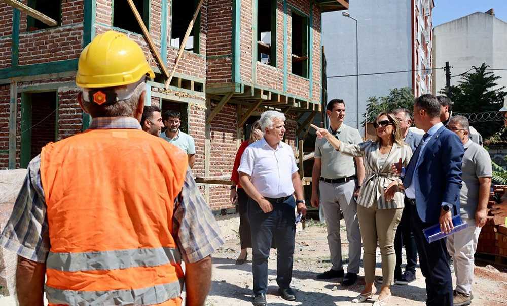 Yüceer Ve Sarıkurt, Restorasyon Çalışmalarını Yerinde İnceledi