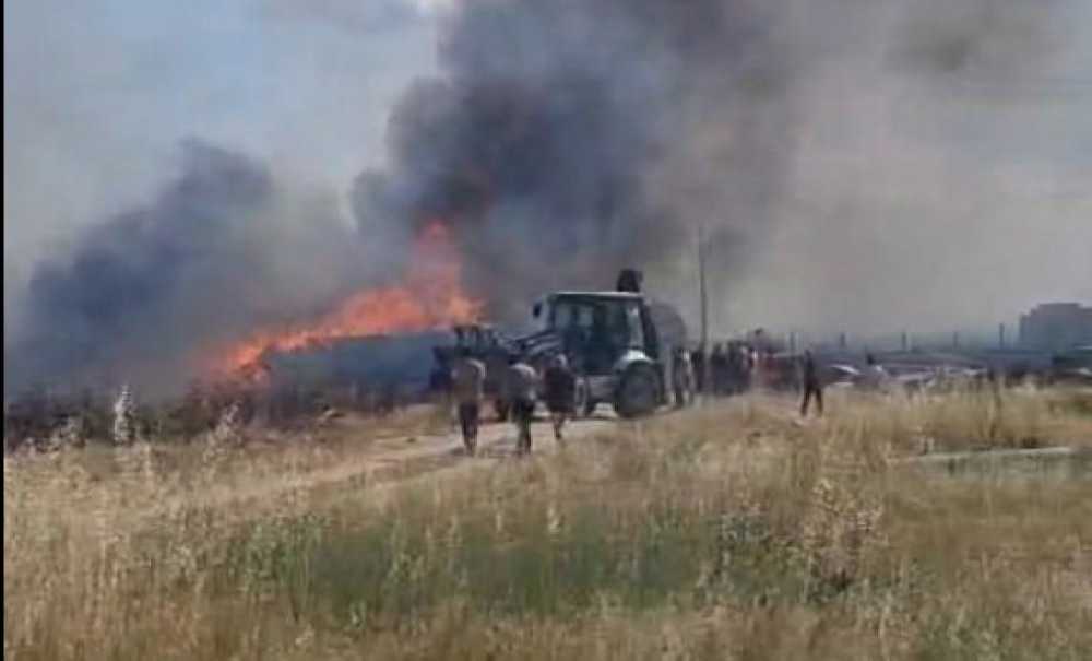 Zafer Mahallesi'nde Korkutan Yangın